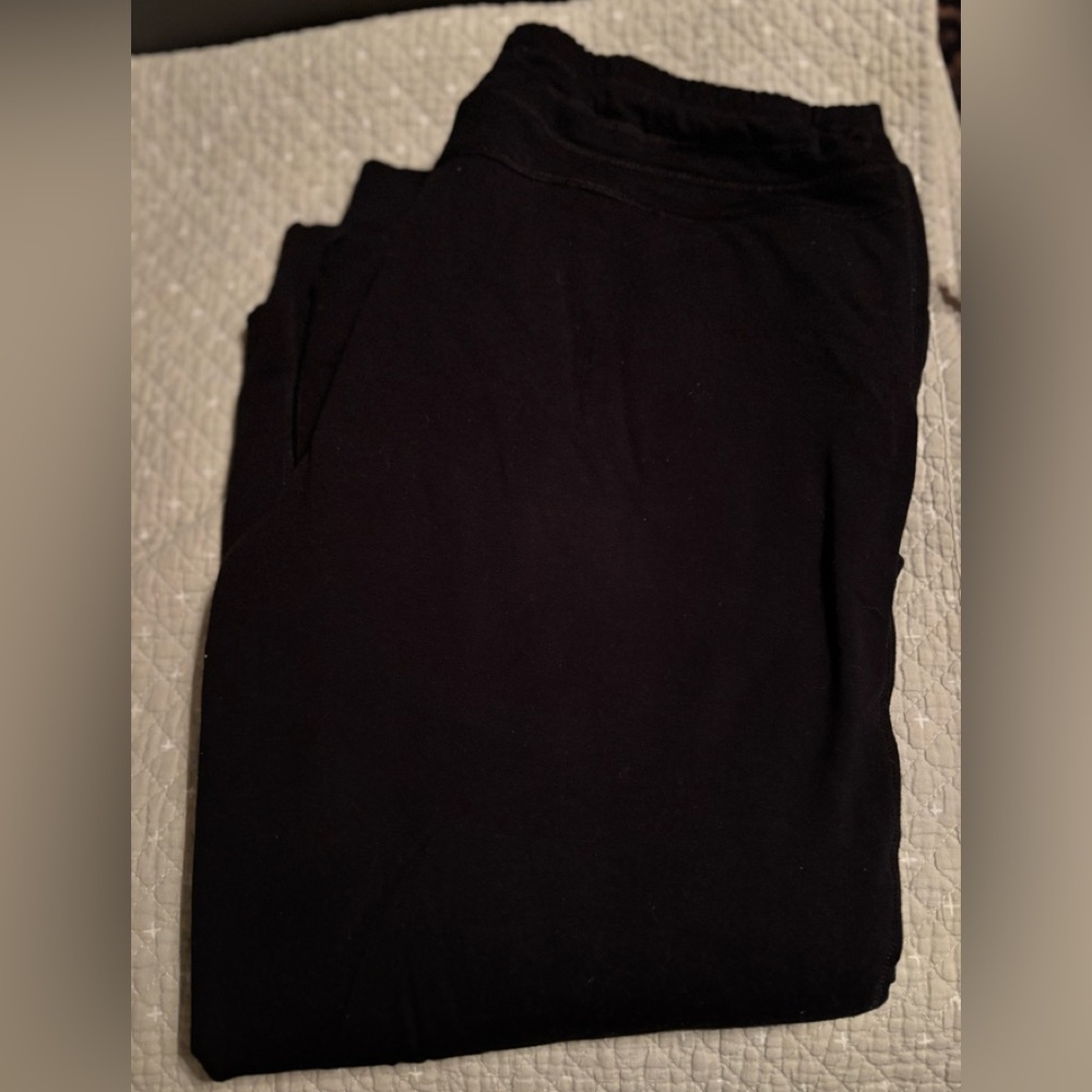 Free Country Black Sherpa lined Sweatpants
